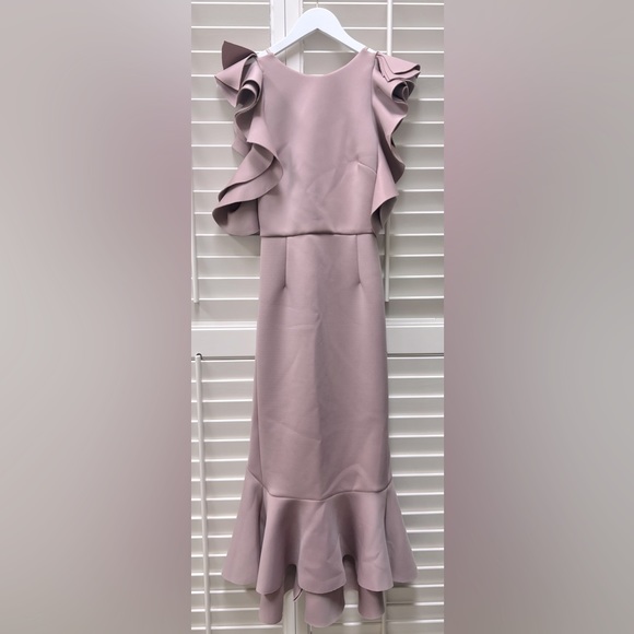 Pink Ruffle Dress - Picture 1 of 7